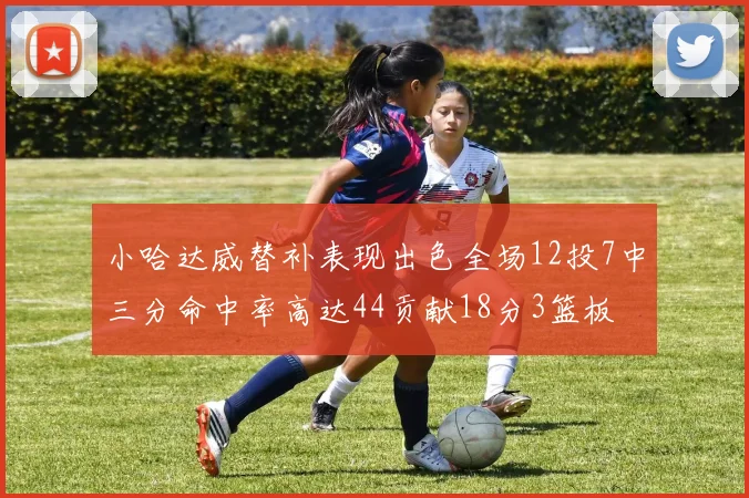 小哈达威替补表现出色全场12投7中三分命中率高达44贡献18分3篮板